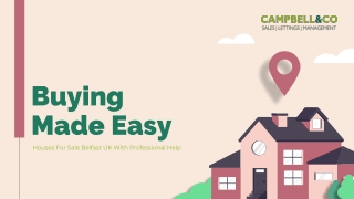 Buying Made Easy: Houses For Sale Belfast UK With Expert Help