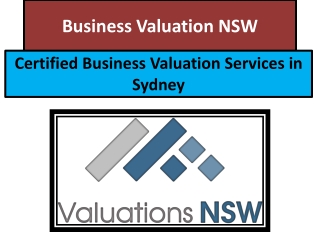 Business Valuation NSW - Certified Business Valuers Sydney