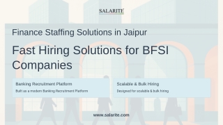 Finance Staffing Solutions in Jaipur