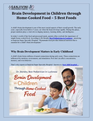 Brain Development in Children through