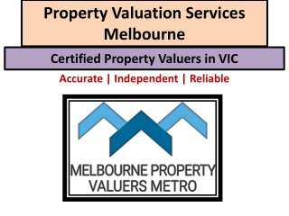Property Valuation Services Melbourne - Certified Property Valuers VIC