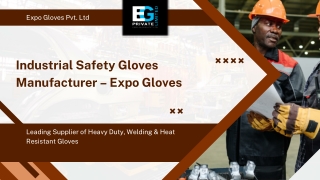 Industrial Safety Gloves Manufacturer | Expo Gloves