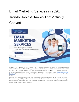 Email Marketing Services in 2026_ Trends, Tools & Tactics That Actually Convert