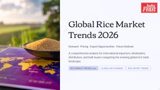 Rice Market Trends 2026 – Global Demand, Prices & Export Opportunities