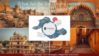What Are the Top Undiscovered Heritage Towns in Rajasthan to Visit in 2026