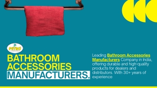 Bathroom Accessories Manufacturers Company in India | Petro Industech