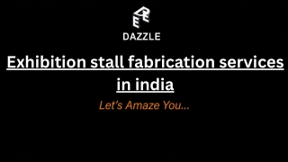 Exhibition Stall Fabrication Services in India | Custom Booth Design