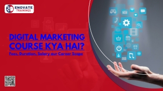 Digital Marketing Course Kya Hai Fees, Duration, Salary aur Career Scope