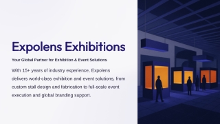 Expolens Exhibitions April 2026