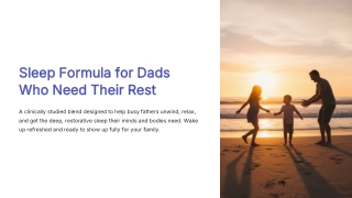 Relaxation and Sleep Supplements for Calm Nights & Better Sleep | Dad Up