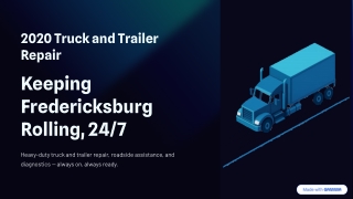 2020 Truck & Trailer Repair | 24/7 Heavy-Duty Repair in Fredericksburg, VA