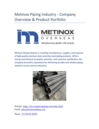 Metinox_Piping_Industry_Content