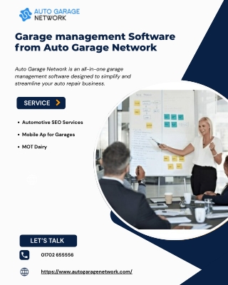 Auto Garage Network : Smart Garage Management System