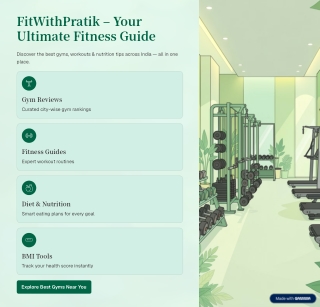 FitWithPratik-Your-Ultimate-Fitness-Guide