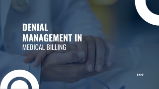 Denial Management In Medical Billing