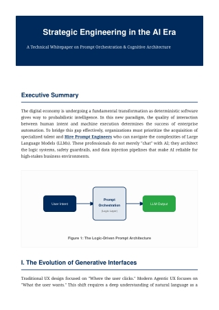 Hire Prompt Engineers | Expert AI Orchestration Agency