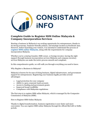 Company secretary kuala lumpur