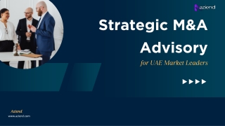 Strategic M&A Advisory Built on Advanced Risk Mitigation