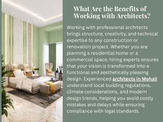 What Are the Benefits of Working with Architects