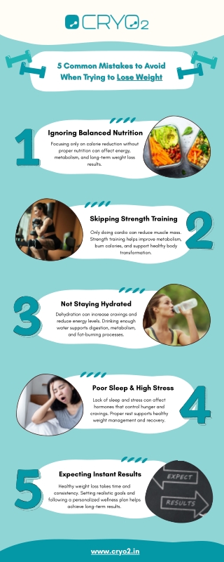 5 Common Mistakes to Avoid When Trying to Lose Weight
