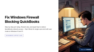 How Do I Allow QuickBooks Through Windows Firewall