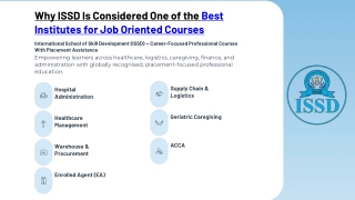 Why ISSD Is Considered One of the Best Institutes for Job Oriented Courses