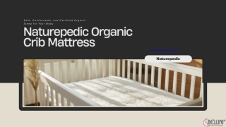 Naturepedic Organic Crib Mattress Overview