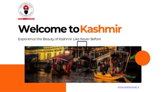 Best Kashmir Tour Packages from Chandigarh | Sardar Tours & Travels