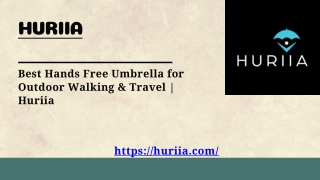 Best Hands Free Umbrella for Outdoor Walking & Travel  Huriia