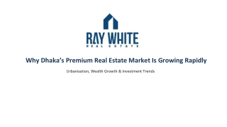 Why Dhaka’s Premium Real Estate Market Is Growing Rapidly