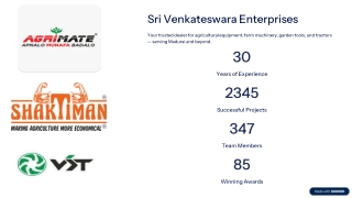 Your trusted dealer for agricultural equipment