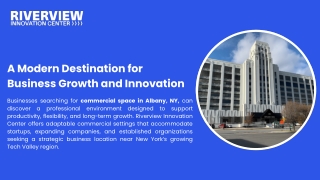 A Modern Destination for Business Growth and Innovation