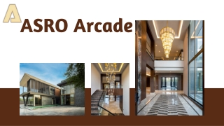 ASRO Arcade – Architecture Company Dubai  Best Architecture Firms Dubai  Commercial Architect Dubai