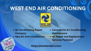 Residential Air Conditioning Maintenance - West End Air Conditioning