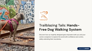 Hands-Free Dog Walking System