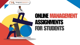Online Management Assignments for Students