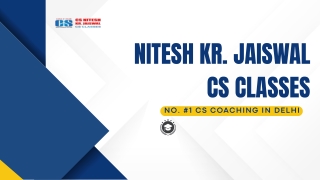 Start Your Company Secretary Journey with Expert CS Coaching