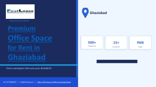Best Corporate Office Space in Ghaziabad by FirstLease