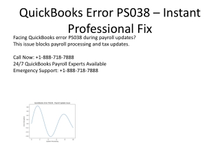 QuickBooks Error PS038: Complete Payroll Update Fix Guide