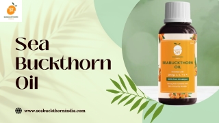 Seabuckthorn Oil