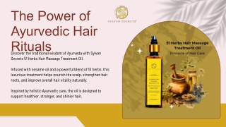 Hair Massage Treatment Oil.pptx