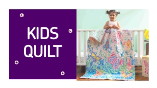 Soft & Cozy Kids Quilts by Zookeeper