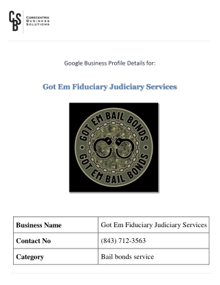 Got Em Fiduciary Judiciary Services