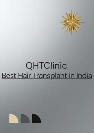 Best Hair Transplant in india | QHTClinic