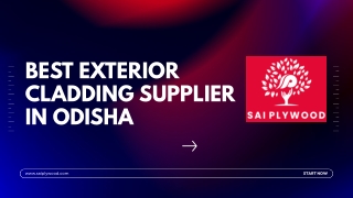 Best Exterior Cladding Supplier in Odisha