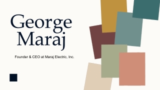 George Maraj - A Forward-Thinking Leader - New York