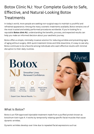 Botox Clinic NJ
