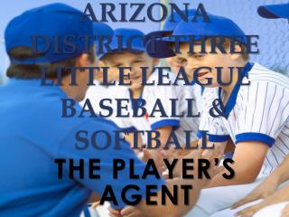 Arizona District Three Little League Baseball &amp; Softball