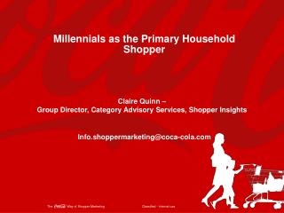 Millennials as the Primary Household Shopper