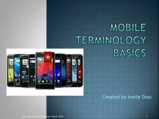 Mobile Terminology Basics